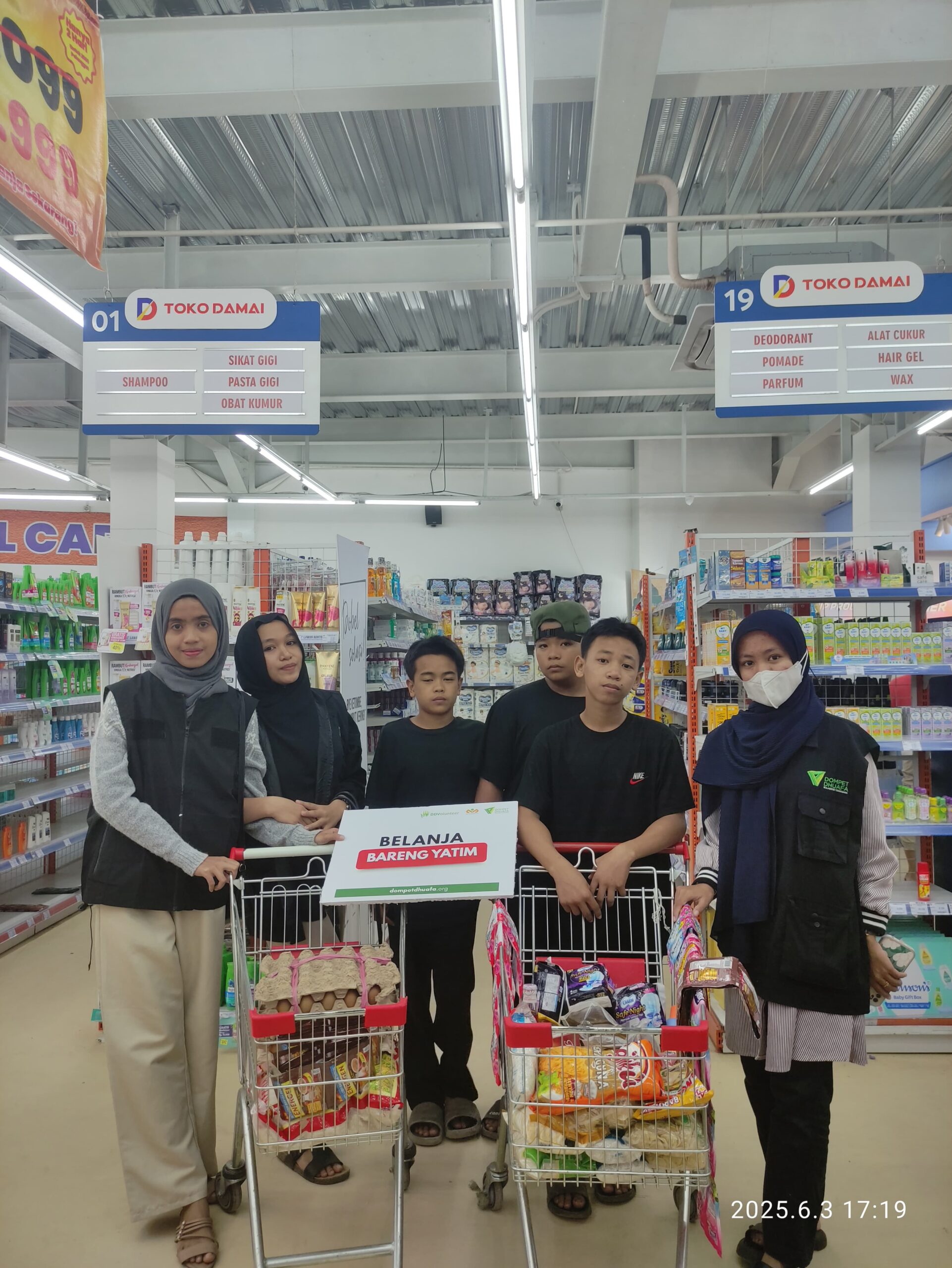 Dompet Dhuafa Sulawesi Tenggara Gelar Program Belanja Bareng Yatim Sambut Idul Adha 1446 H