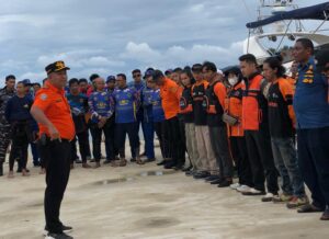 (foto tim DDV SULTRA saat ikut apel siaga)