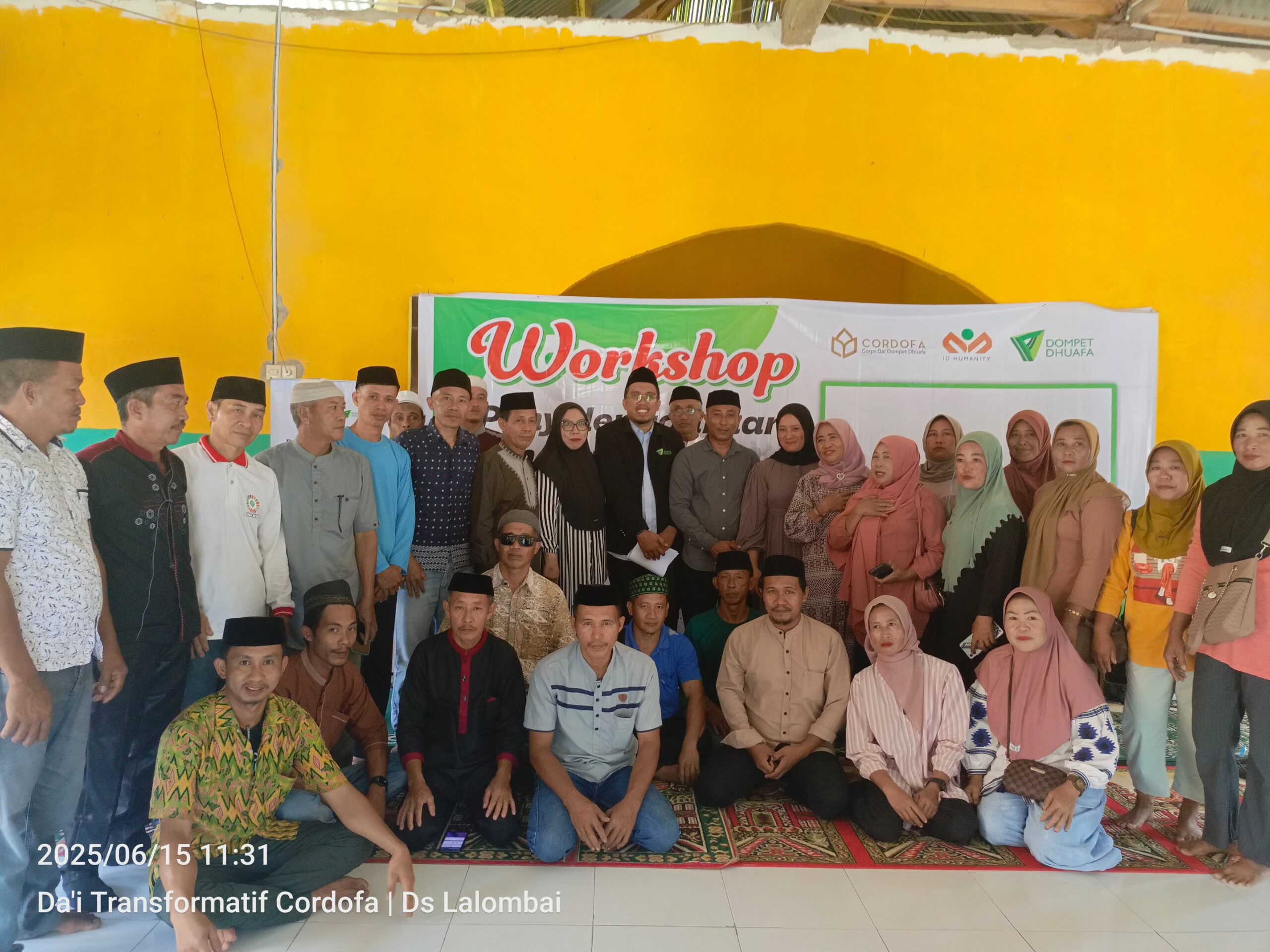 Da’i Transformatif Cordofa Dompet Dhuafa Sukses Gelar Workshop Penyelenggaraan Jenazah Di Kolaka Timur