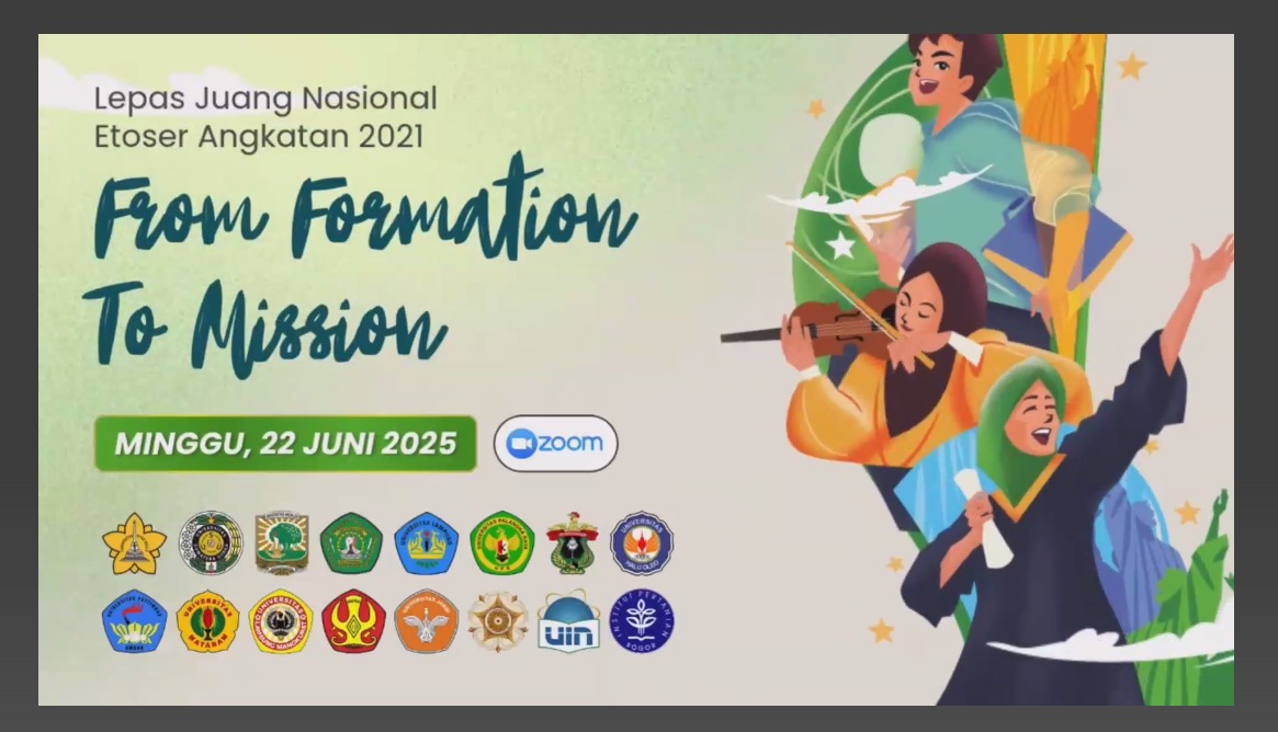 Wisuda 84 Penerima Manfaatnya, Etos ID Gelar Lepas Juang Nasional Etoser Indonesia 2021